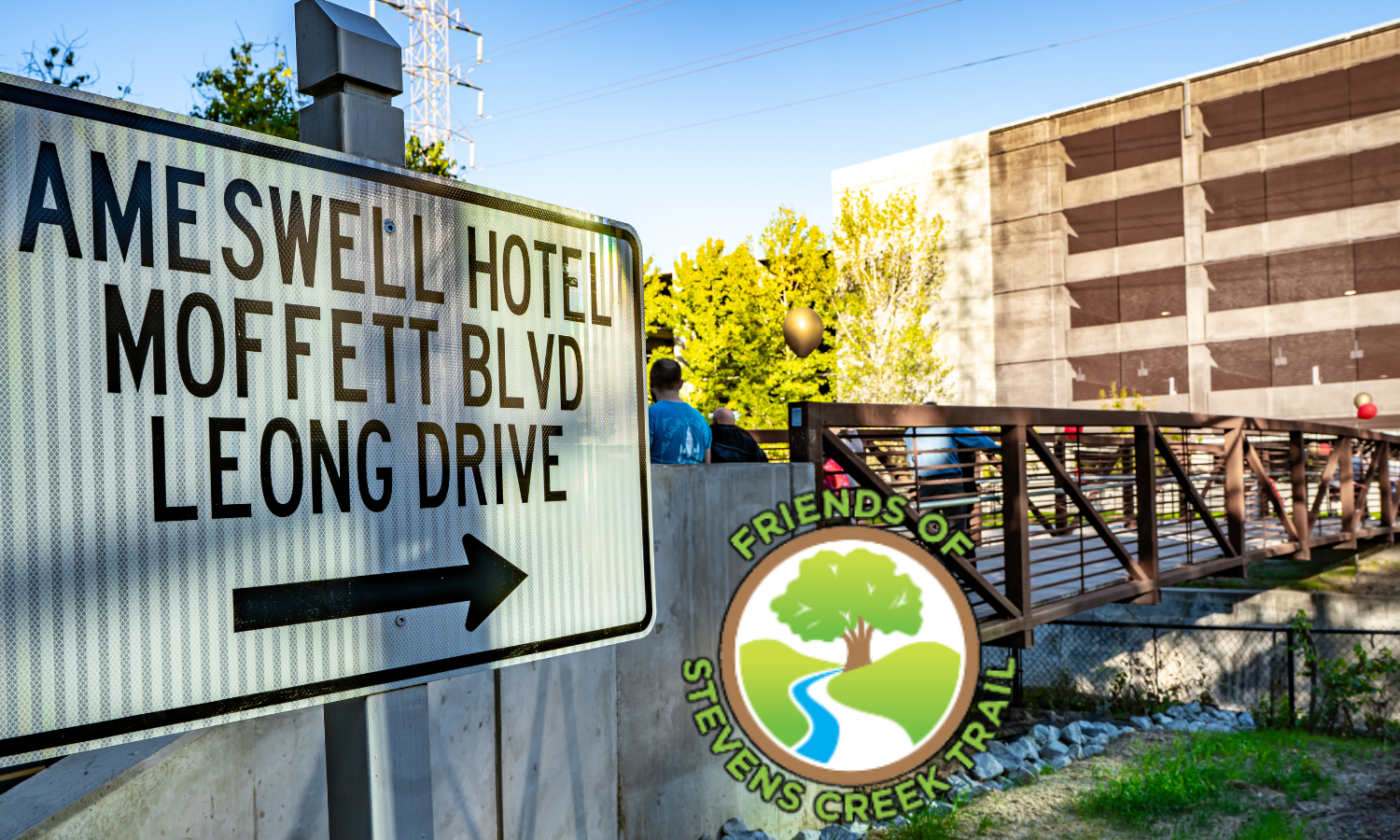 The Ameswell Stevens Creek Pedestrian Bridge (3)
